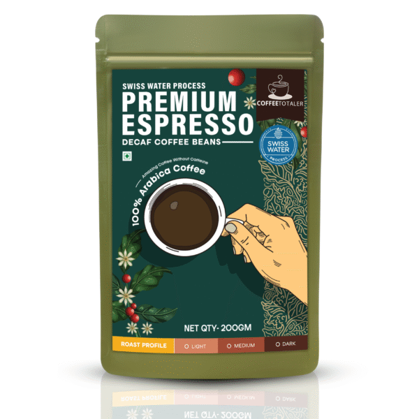 Premium Espresso Decaf Coffee Beans