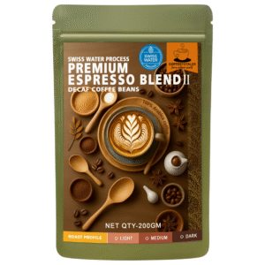 Premium Espresso Blend II Decaf Coffee Beans