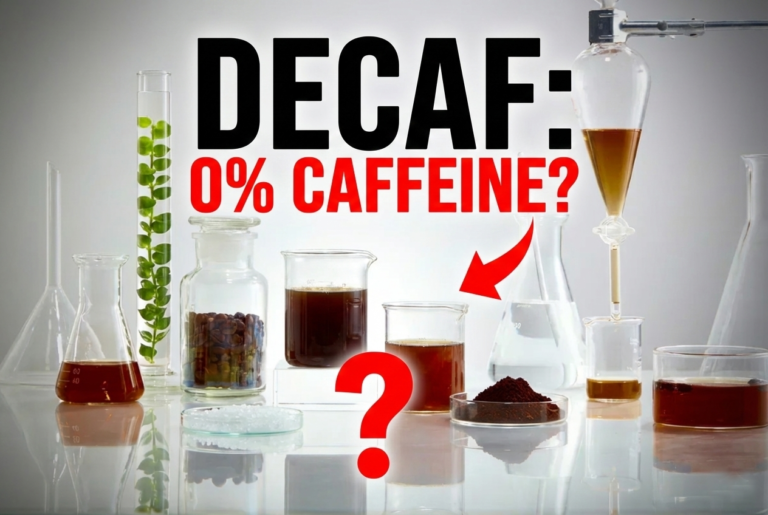 how much caffeine is in decaf coffee