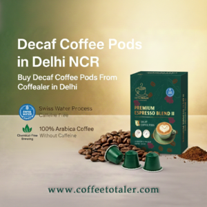Decaf coffee pods